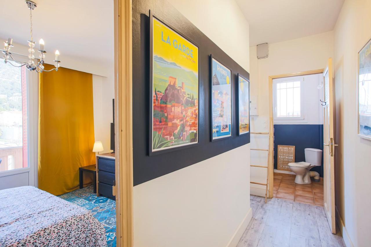 #4 Toulon Centre, Balcon, Vue Sur Corniche, Lumineux, Au Calme, Stationnement Facile & Gratuit Apartment Exterior photo
